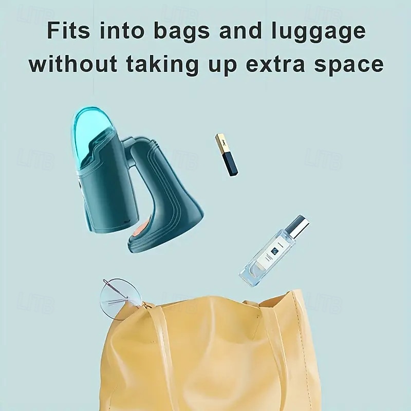 Portable Handheld Clothes Steamer - Home & Travel Wrinkle Remover - Quickly & Easily Remove Wrinkles from Clothes & Fabrics4