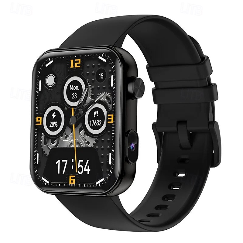 P51 Smart Watch with Camera Take Photo Funtion BT Calling Recording 512M Memory Local Music Player Men Women Smartwatch2