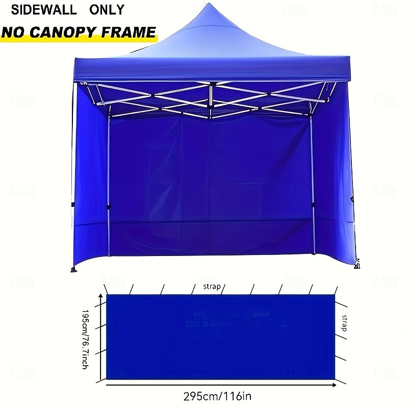 Instant Pop-Up Tent Fabric Outdoor Protection Thickened Groundsheet  Perfect for Camping Tents and Gazebos (No Frame or Top Included) Side Use Easy Setup  Just the Groundsheet