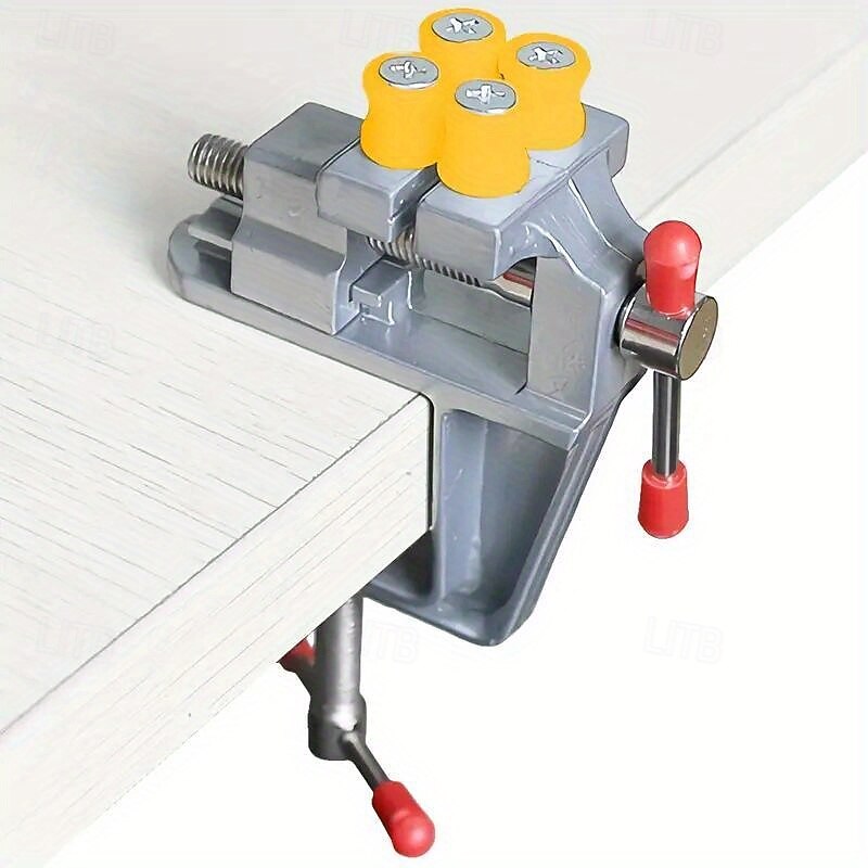 Versatile Compact Mini Bench Vise - Table Clamp for DIY Jewelry Watch Repair & Hobby Crafts3