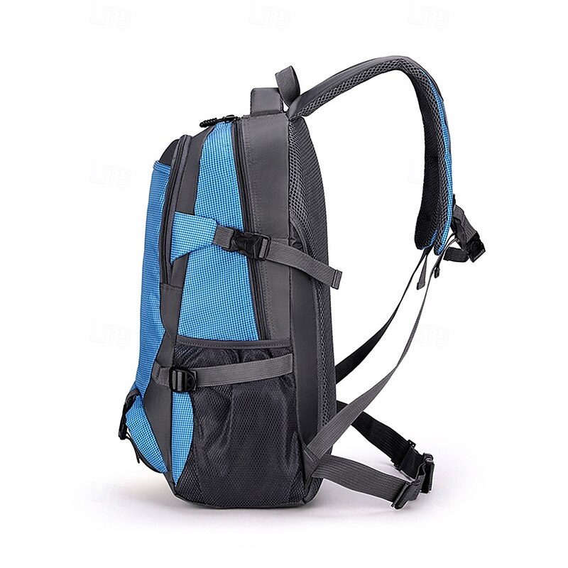 Men's Waterproof Hiking Backpack – Large Capacity Outdoor Travel Daypack with Water-Repellent Fabric, Breathable Straps and Multi-Pockets for Camping, Trekking and School4