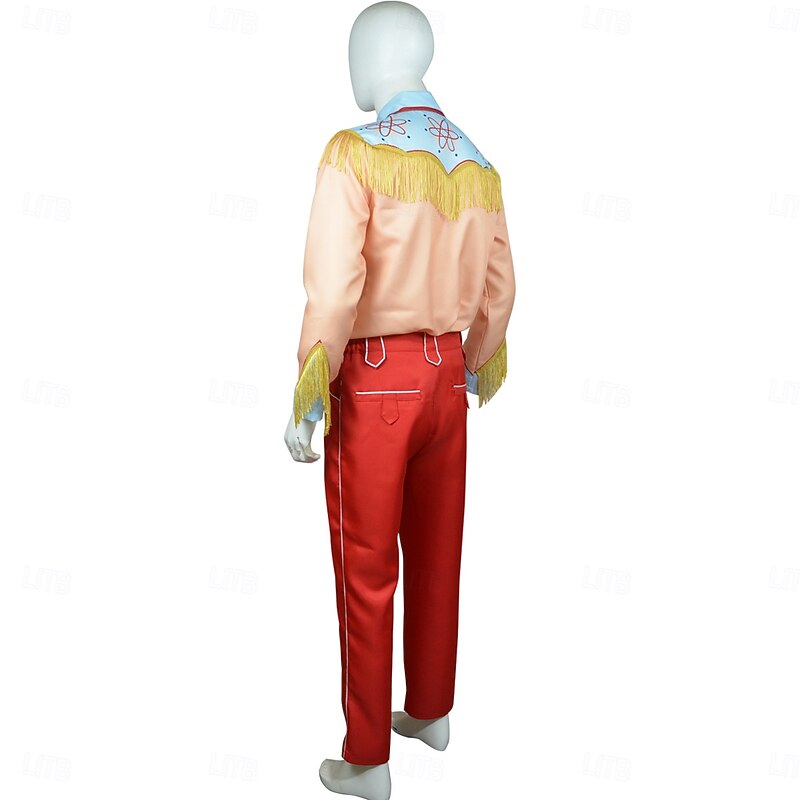 Back to the Future (1985) Marty McFly Blouse / Shirt Pants Carnival Costume Cosplay Costume Movie Cosplay for Men's Adults Halloween Masquerade Performance Party Comic Con4
