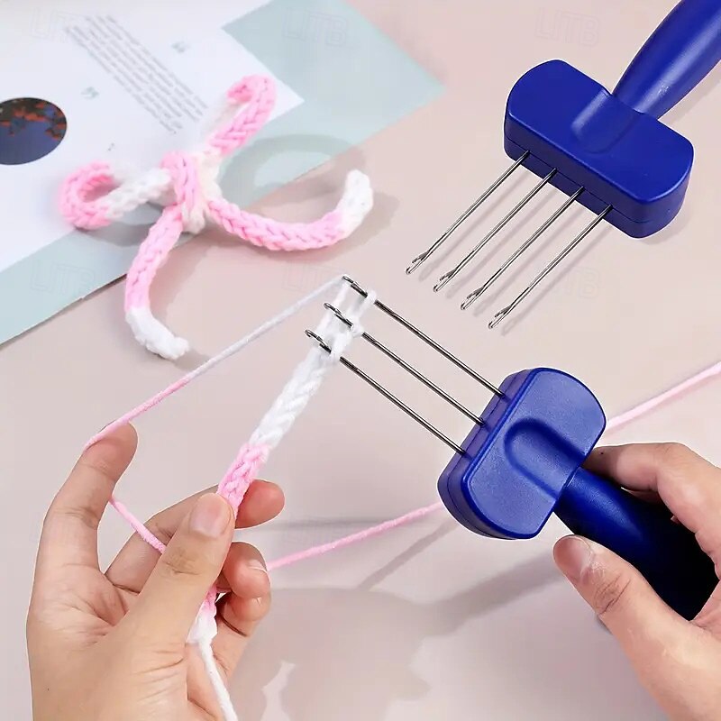 3/4 Crochet Tool Set Crochet Utensils Embroidery Crochet Hooks Crochet Tools for Stitching or Edge Finishing3