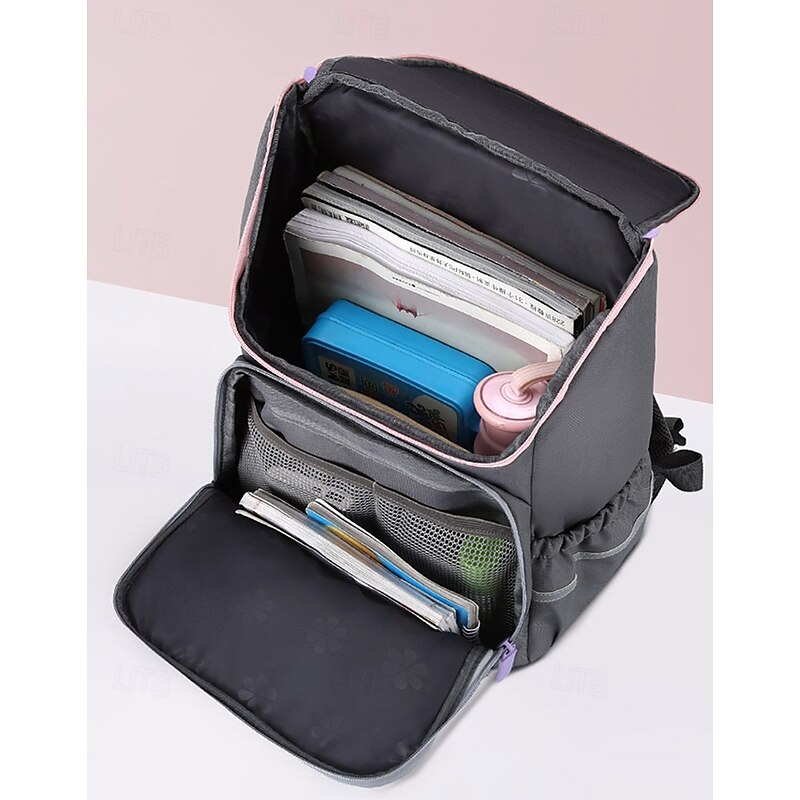 Kids Dinosaur Backpack for Boys – Cute Waterproof Elementary School Bag with Reflective Strips, Lightweight Bookbag for Back to School3