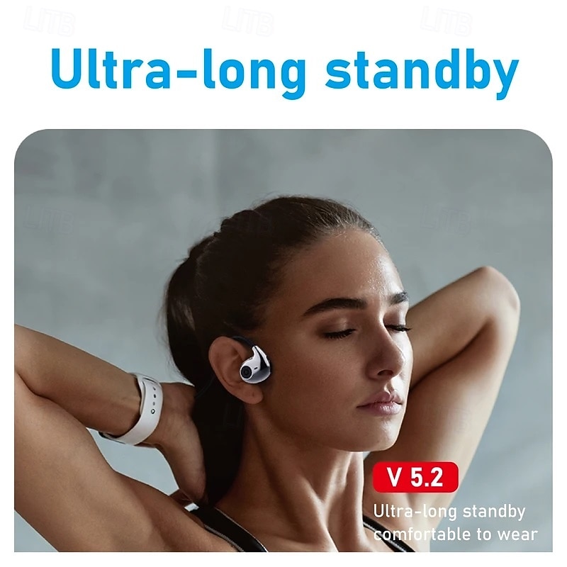 Hi72 True Wireless Headphones TWS Earbuds Ear Hook Bluetooth5.0 Bluetooth 5.1 Sports Waterproof Stereo for Apple Samsung Huawei Xiaomi MI  Camping / Hiking Everyday Use Outdoor Office Business Travel3