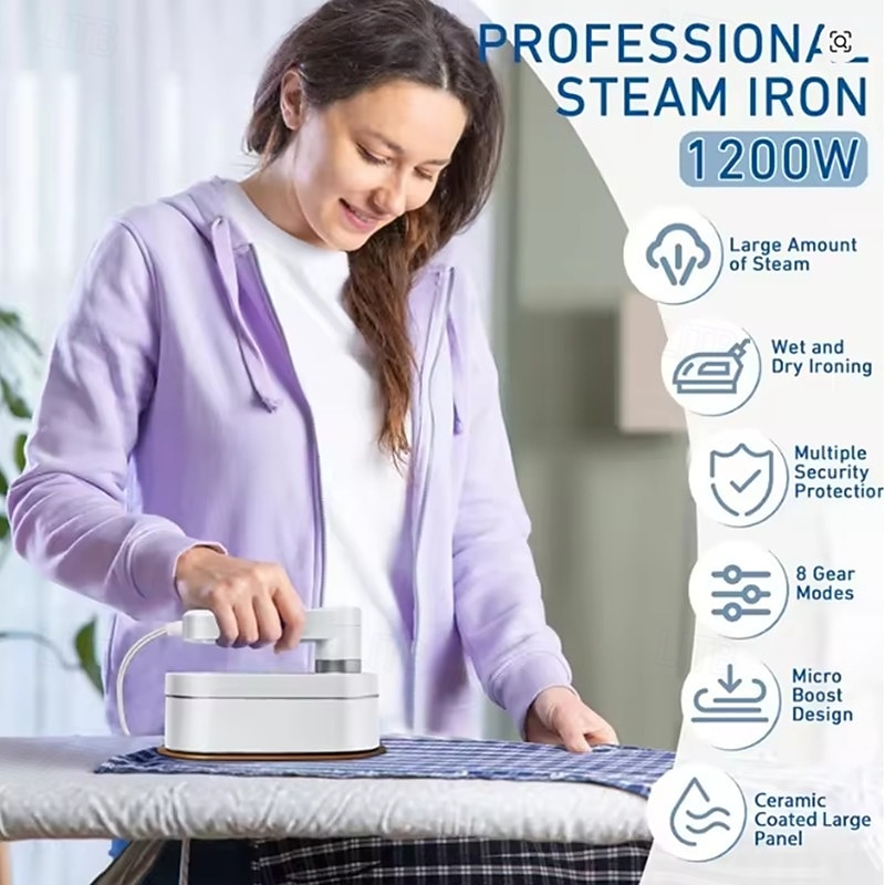 Handheld Hanging Iron Household Jet Steam Iron Portable Travel Ironing Clothes Ironing Machine Electric Shipping Bucket Iron2