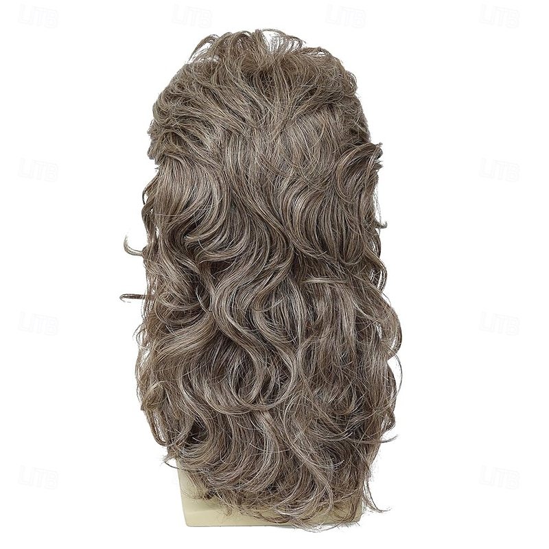 Mullet Wig Men Wigs Joe Dirt Emo Wig 70s 80s Halloween Costumes Punk Rocker Long Wig4