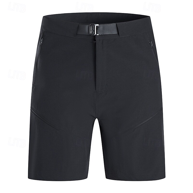 Men's Running Shorts Cargo Shorts Hiking Shorts Military Summer Outdoor Regular Fit Quick Dry Breathable Shorts Dark Grey Black Hunting Climbing Camping / Hiking / Caving S M L XL XXL