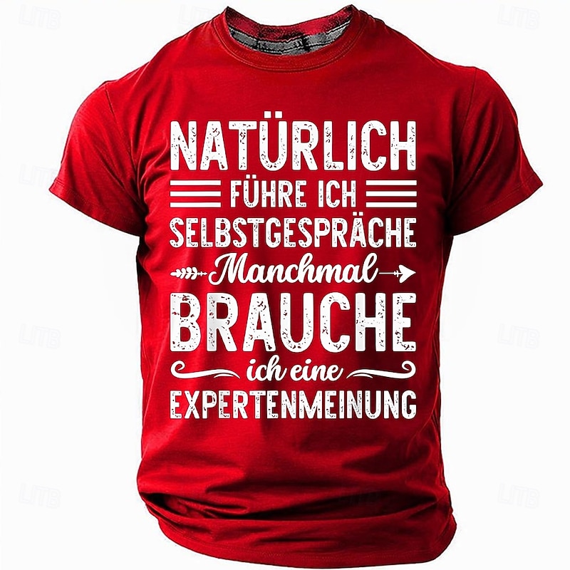 Men's Funny T-Shirt: Of Course I Have Self-Conversations, Sometimes I Need An Expert Opinion | Lifestyle Graphic Tee