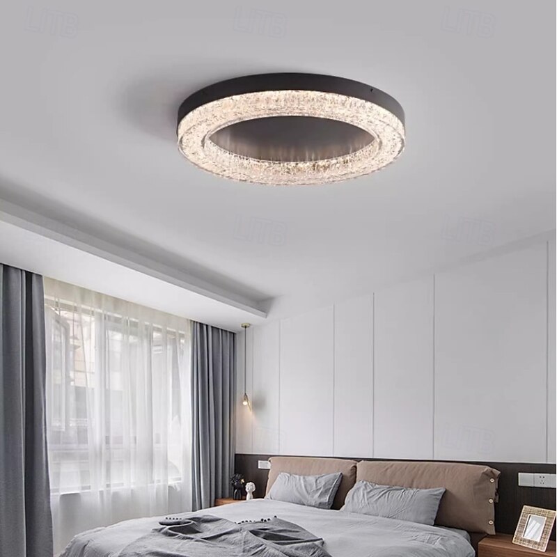 Chandelier Modern Light Luxury Dimmable with Remote Control Ceilling Light Stainless Steel Staircase Long Chandelier Living Room Restaurant LED Light 110-240V2