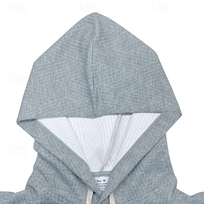 Men's Tank Top Vest Top Undershirt Sleeveless Shirt Sleeveless Hooded Summer Plain Fashion Designer Basic Jacquard Front Pocket Vacation Street Going out Black White Khaki Top Tee for Men4