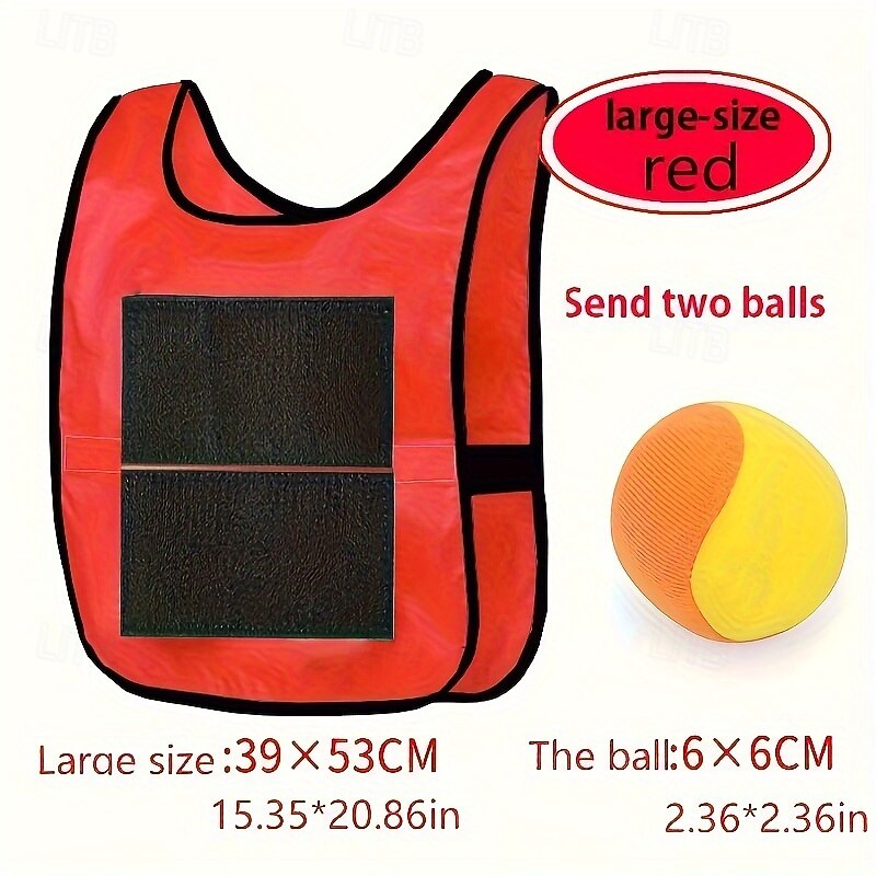 Family Fun Sticky Ball Game Set - Durable Nylon Multiple Colors Available Outdoor Group Games Clothing4