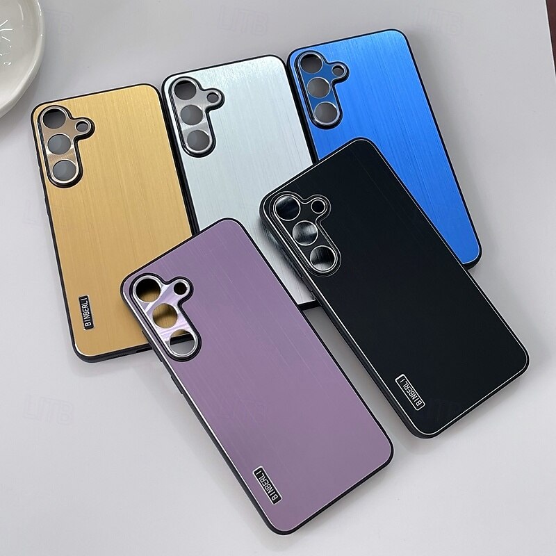 Phone Case For Samsung Galaxy S25 S24 Ultra Plus S23 S22 A55 5G Back Cover Shockproof Retro4