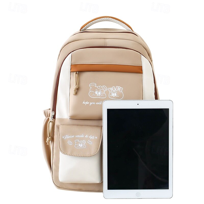 4-Piece Kawaii Backpack Set for Girls – Purple and Pink School Bag with Tote, Pencil Case & Pouches for Teen Students2