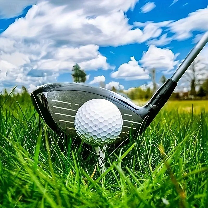 50-Pack White Plastic Golf Tees, 1.5-Inch Durable Reinforced Fork Design for Stable Insertion in Hard and Turf Surfaces, Suitable for Irons, Hybrids, and Fairway Woods, Bulk Golf Accessories for Home Practice and Driving Range Use2