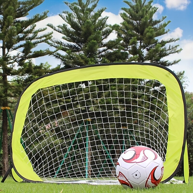 Portable Pop-Up Indoor/Outdoor Shooting Target Foldable Super Shot Sports Lawn Yard Football Training Goal One Piece2