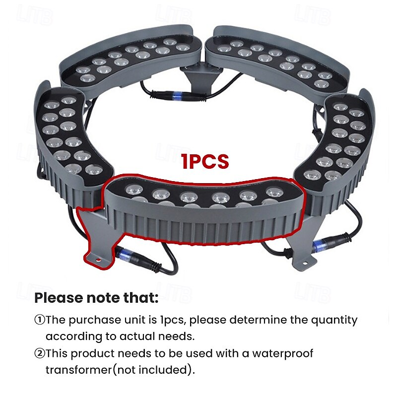 1PCS Tree Hugging Lamp - 12w Garden Landscape Lighting - Garden Landscape Lighting, LED Ground Lights Outdoor, Waterproof Tree Hugging Light for Yard, Patio3
