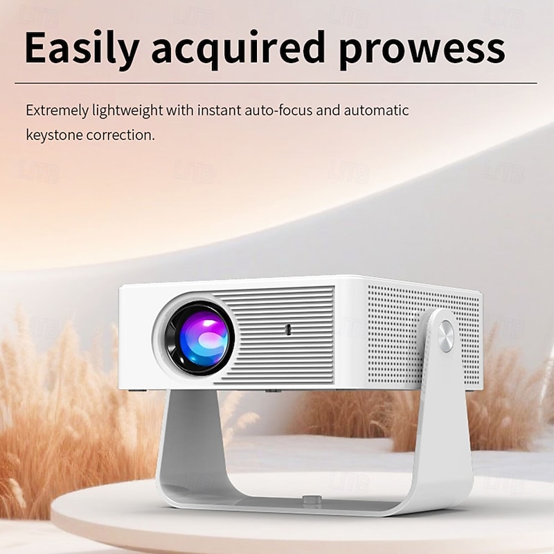 Ultra HD 4k Projector With Native 1080P 150 Lumens Home Theater Smart Android TV Daylight Beam Projectors 5G WIFI New Projecto