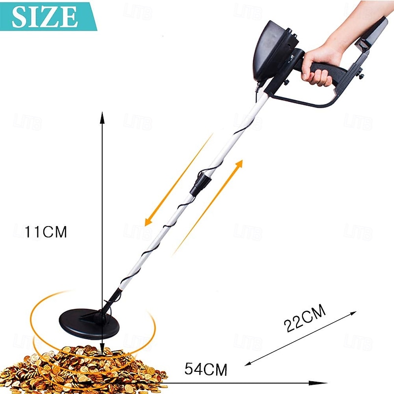 Lightweight & Waterproof - GTX5030 Metal Gold Detector for Kids Adults Learning to Use2