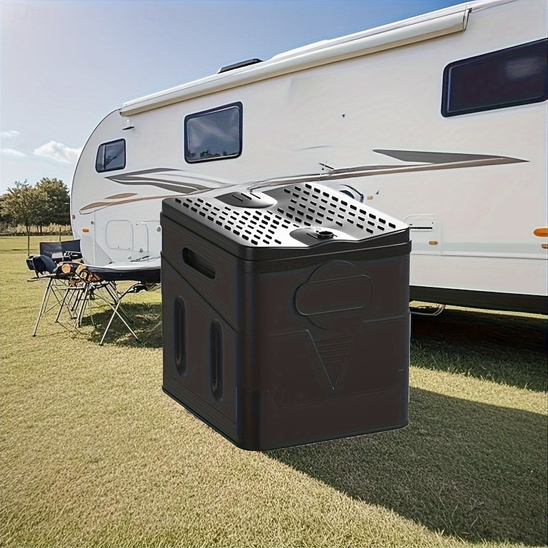 Portable 1pc Foldable Outdoor Toilet  RV Toilet for Camping Hiking Trekking Travel4