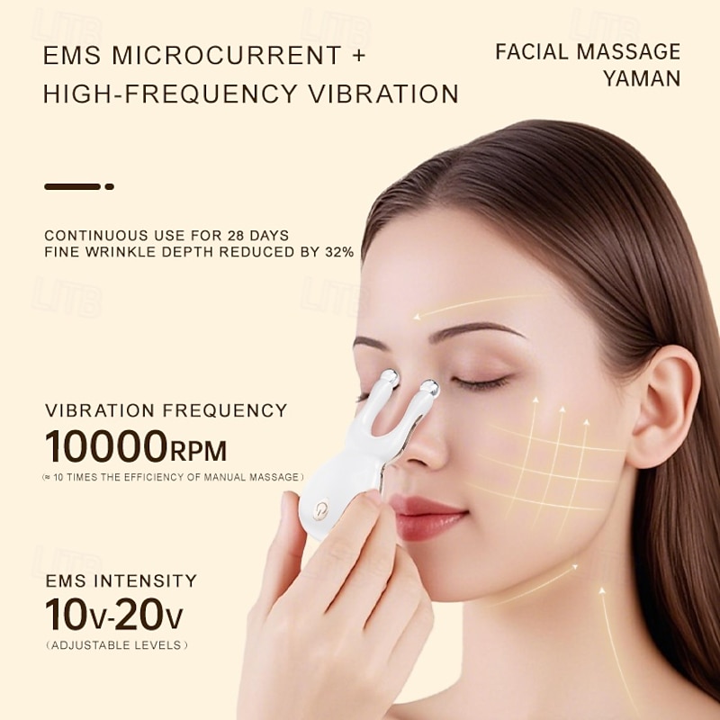 7 Colors Led Light Therapy EMS Microcurrent Facial Beauty Device Skin Rejuvenation Photon Massage Wrinkle Removal Anti Aging Duplex Face Lifting4