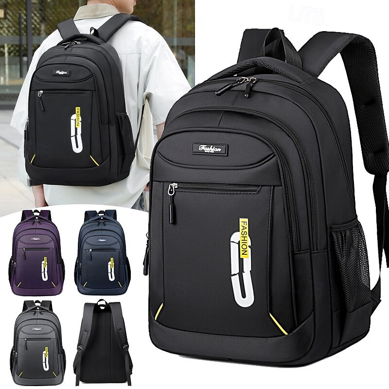 Back to School Backpack for Teen Boys and Girls – Stylish Waterproof Laptop Bookbag with USB Charging Port, Lightweight Travel Daypack for Middle & High School Students