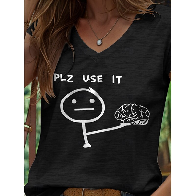 Women's Graphic Letter Camisole Tank Top Vintage Stylish Classic Sleeveless Short Sleeve V Neck Regular Tops Daily Vacation Wear Print Black White Yellow Red Blue Summer Spring3