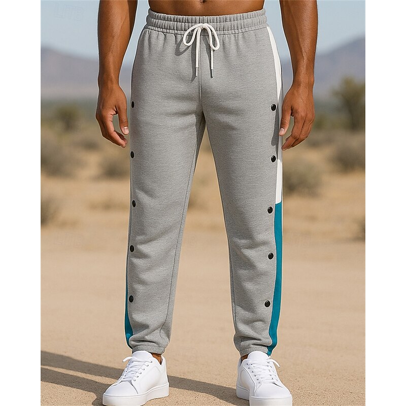 Men's Running Pants Sports Trousers Jogger Sweatpants Pockets Drawstring Pants / Trousers Sports & Outdoor Casual Fall Lightweight Breathable Fishing Hiking Running Loose Fit Sportswear Activewear3