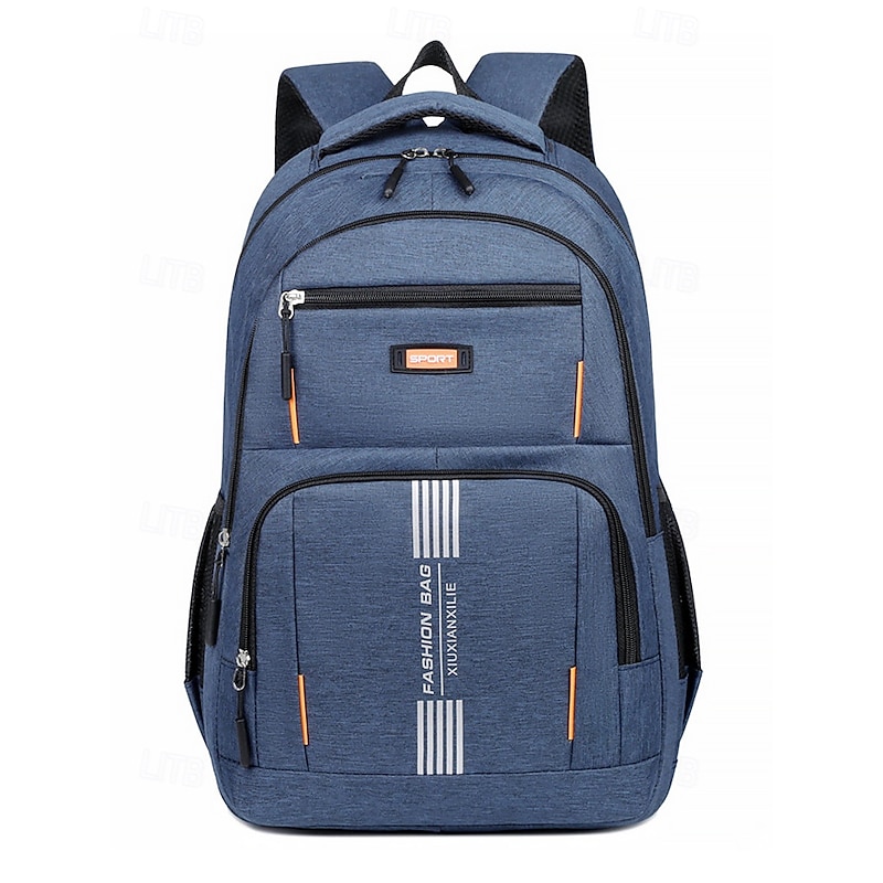 Men's Waterproof and Scratch Resistant Laptop Backpack - Durable Large Capacity School and Work Bag for Students, Professionals and Travelers