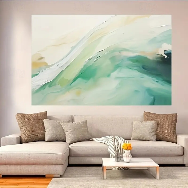 1pcs Modern Abstract Canvas Art Print Living Room and Bedroom Frameless Wall Decor Poster Large Canvas Wall Art3