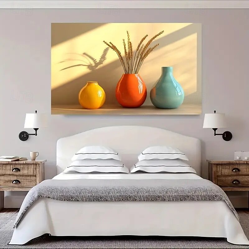 1 Frameless Modern Vase Canvas Art Print Suitable For Modern Wall Decoration Posters In Living Rooms And Bedrooms2