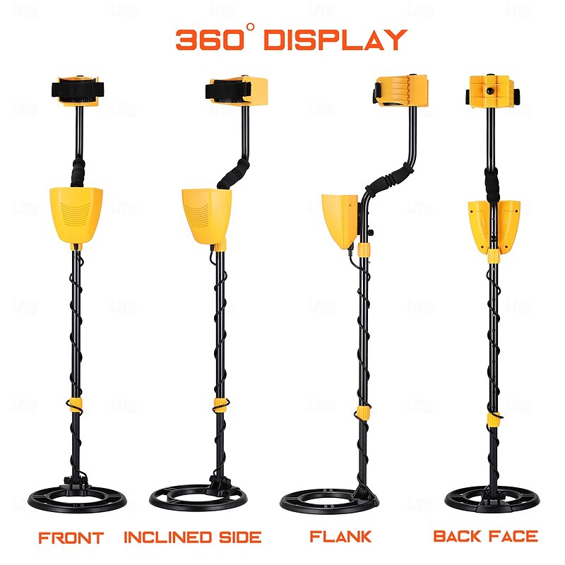 MD930 Waterproof Portable Metal Detector, High-sensitivity Underground Treasure Metal Detector with LCD2