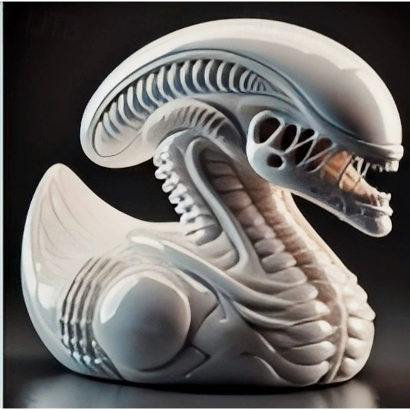 Special-Shaped Duck Ornament, Alien Duck Statue, Wicked Funny Resin Duck, Home Decoration Ornament, Car Ornament4