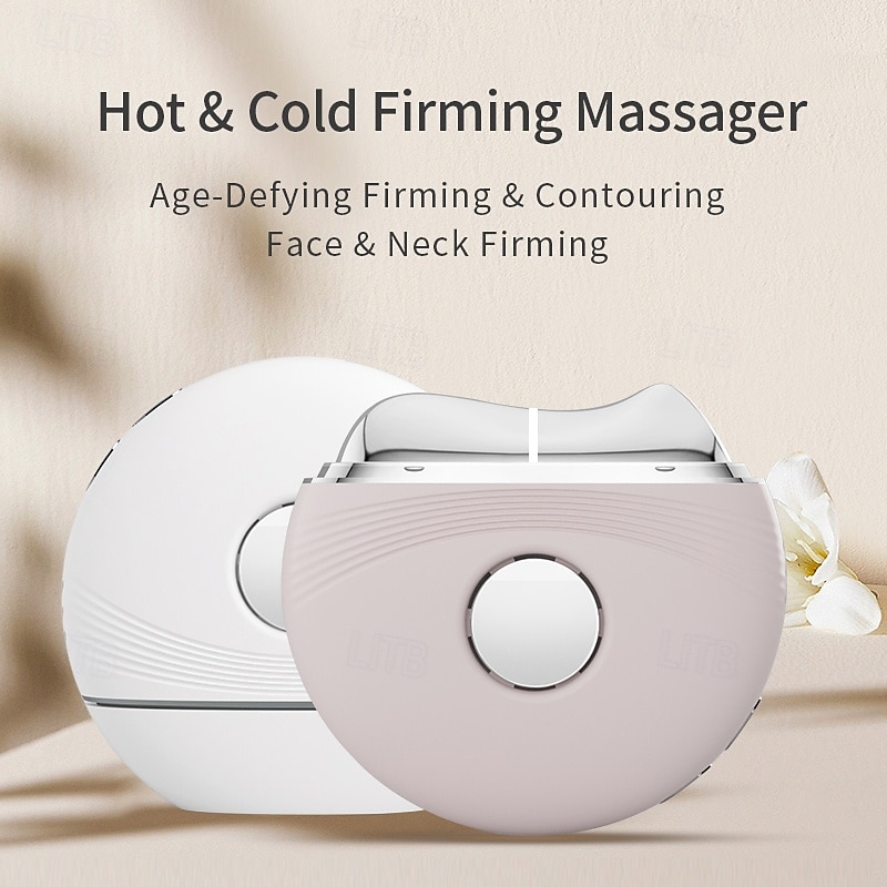 2025 Innovative Anti aging Device EMS Facial Massage Guasha Hot Cold Beauty Device with Red Light Face Neck Lifting Tool Ice Massager2