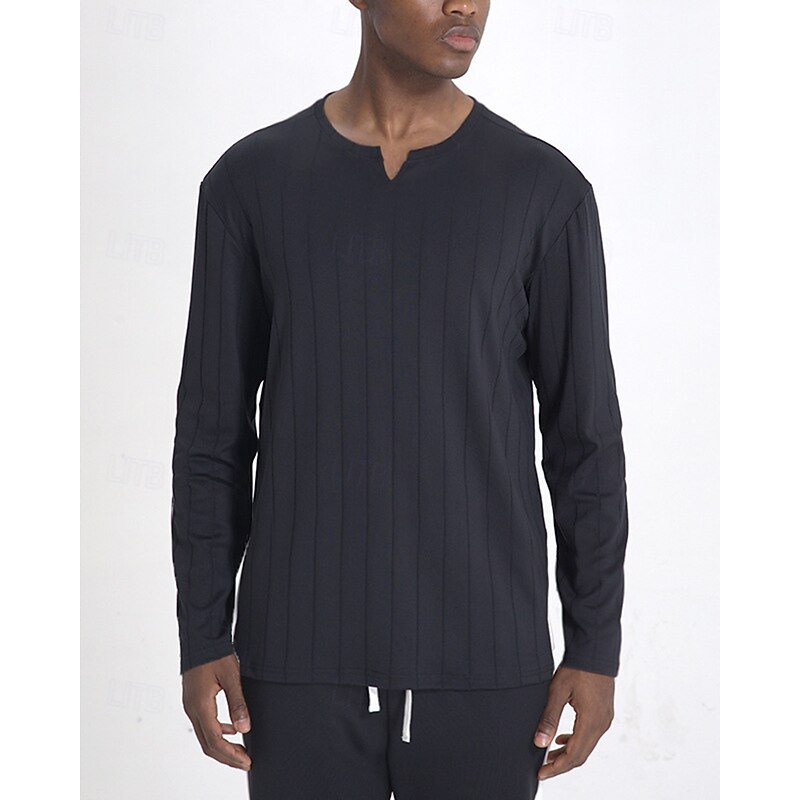 Men's Track Top Long Sleeve Shirts Long Sleeve Top Athleisure Solid Colored Quick Dry Moisture Wicking Breathable Basketball Football Running Sportswear Activewear Dark Grey Black White4