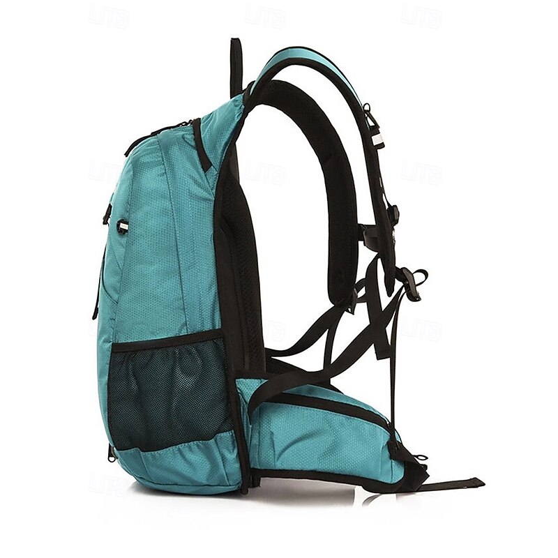 Men's Waterproof Sports Backpack with Basketball Storage Mesh Pocket - Lightweight Outdoor Cycling and Hiking Bag with Large Capacity and Adjustable Shoulder Straps for Travel, Fitness and Training4