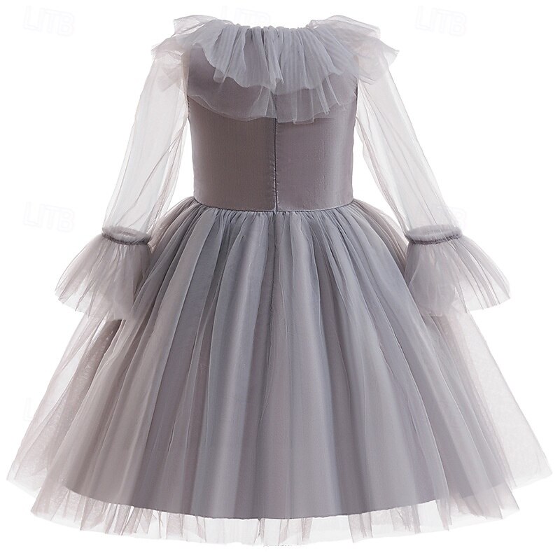 Clown Pennywise Halloween Dress Costume Fancy Costume It Horror Scary Costume Kid's Girls' Halloween Carnival Performance Party Easy Halloween Costumes Dress Up4