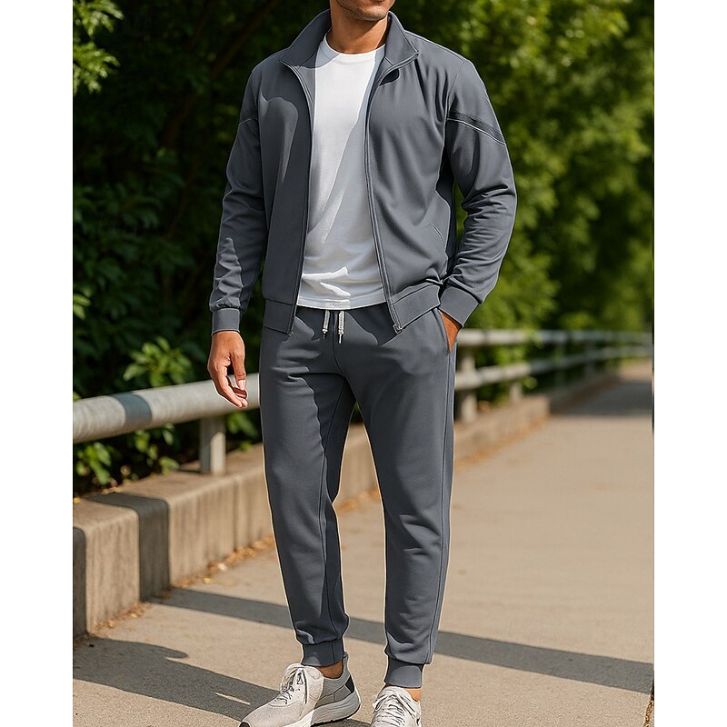 Women's Tracksuit Sweatpants Hooded Jacket Zipper Pocket Solid Colored Clothing Suit Fall & Winter Black Apricot Gym Training Running Windproof Long Sleeve Sport Activewear Micro-elastic Regular Fit4