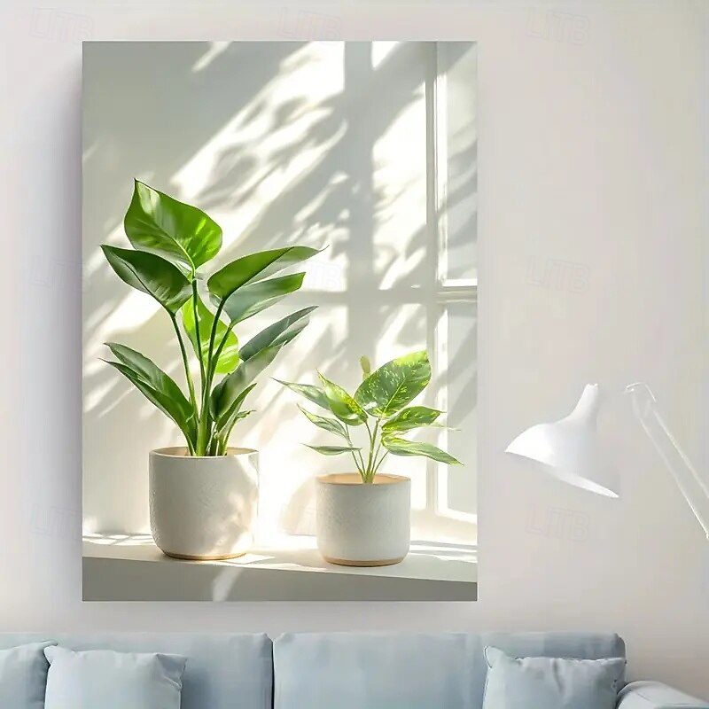 Print Rolled Canvas Prints - Abstract Florals Modern Traditional Art Prints4