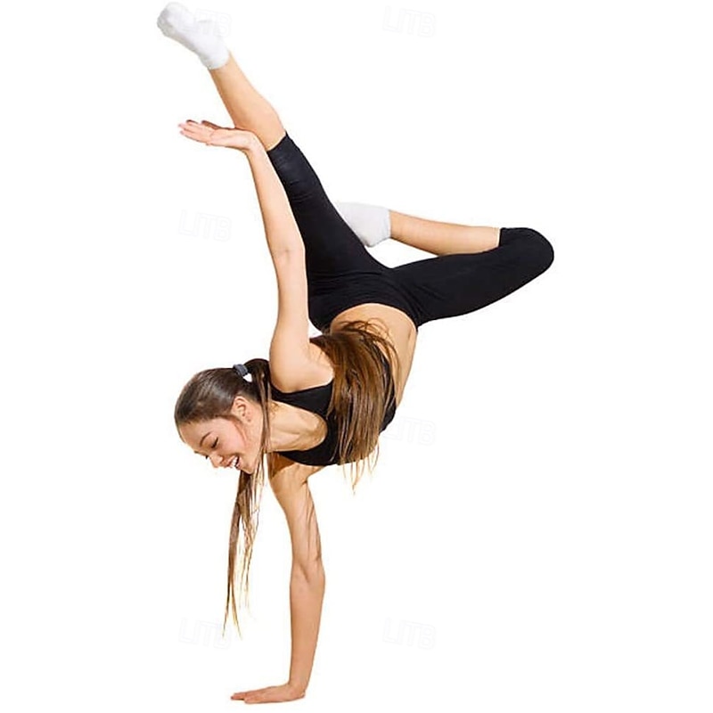 Women's Slacks Leggings Cozy Leggings Tights Athletic Calf-Length High Rise Plain Side Pockets Comfy Butt Lift Tummy Control Yoga Casual Daily Black Burgundy Blue Gray Spring Fall Skinny2