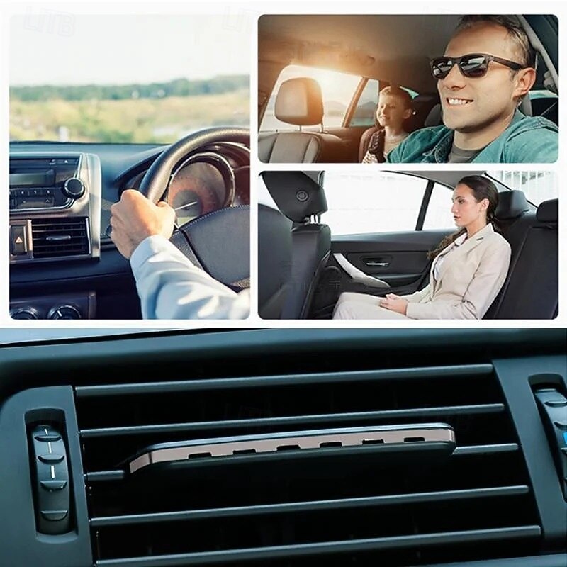 Car Vent Invisible Air Refresher Clip Solid Air Freshener Car Perfume Deodorizer Hidden Style Fragrance Freshens Air Eliminates Odors for Vehicle Use4