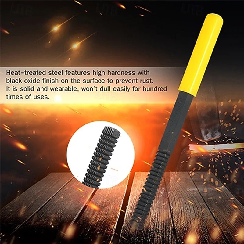 Screw Thread Repair Tool for Damaged Bolts Nuts Studs External Thread Restorer Automotive Metal File Maintenance Hand Tool Kit for Garage Repair2