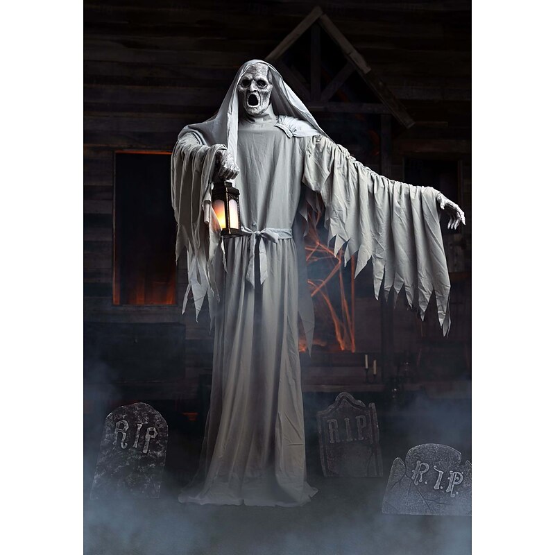 6.9FT Animatronic Frederick the Floating Phantom Halloween Decoration
