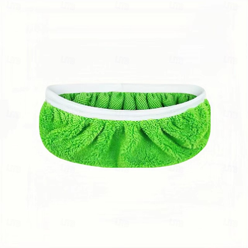 4Pcs Reusable Mop Pads for Flat Mops, Microfiber Mop Replacement Pads for Wet and Dry Cleaning, Washable Mop Cloth Covers for Hardwood Floor, Tile, Laminate4