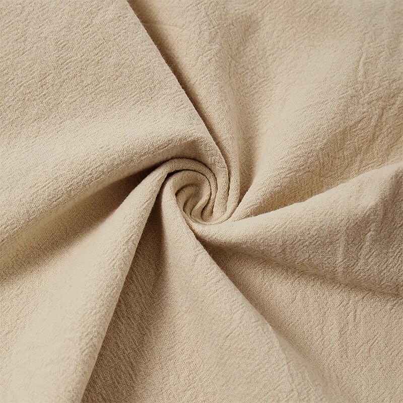 Men's Linen Pants Trousers Baggy Pants Beach Pants Pocket Drawstring Plain Comfort Breathable Full Length Daily Vacation Stylish White+Black+Khaki Blue+Khaki+Red Inelastic3