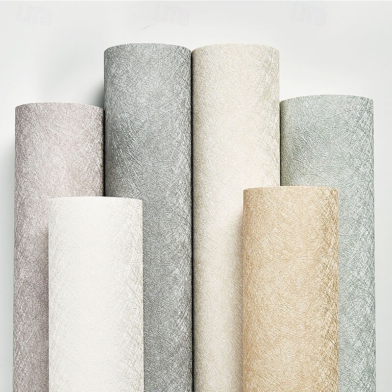 Wallpaper 3D Solid Color Self-Adhesive Non-Woven, 950 x 53 cm (374