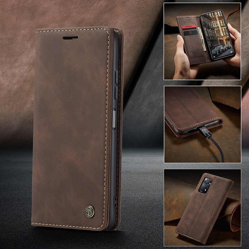 Phone Case For Xiaomi Universal Wallet Case Flip Cover Kickstand Shockproof TPU PU Leather4