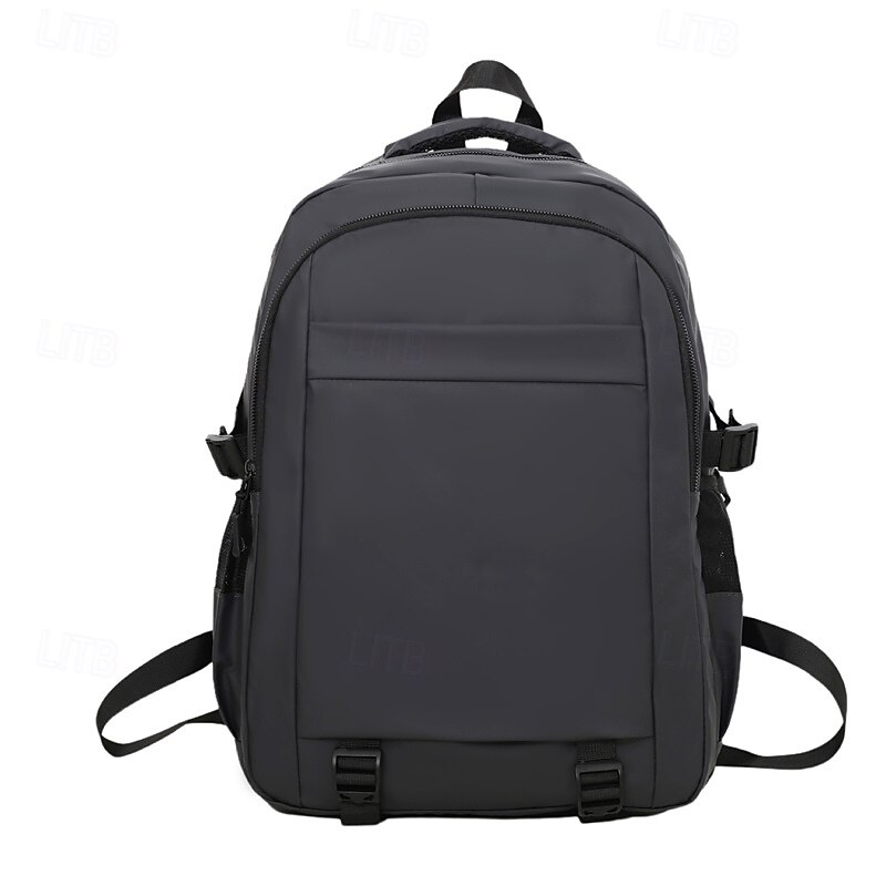 Men's Minimalist School Backpack – Water-Resistant Laptop Bag for College and High School, Large Capacity Urban Daypack for Back to School3