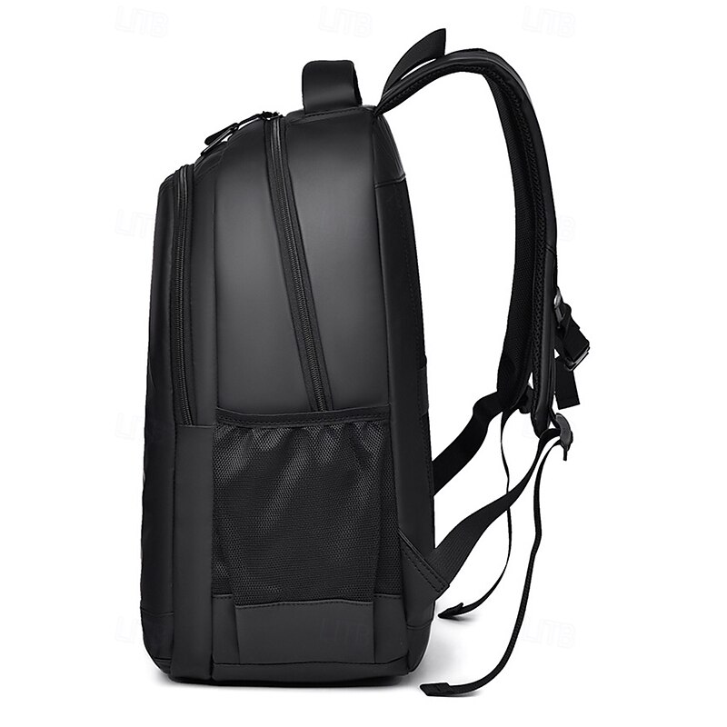 Men's Water-Repellent Laptop Backpack – Sleek Business Travel Bag with Luggage Strap,  Multi-Pocket Design for Work, School or Daily Commute4