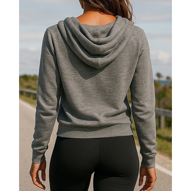 Women's Running Top Sports Sweatshirt Long Sleeve Top Athleisure Stripes Sun Protection Windproof Gym Outdoor Running Sportswear Activewear Black White Blue2